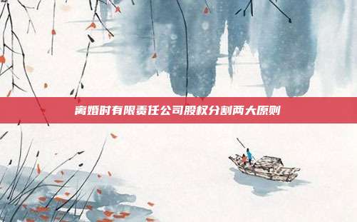 離婚時有限責任公司股權分割兩大原則
